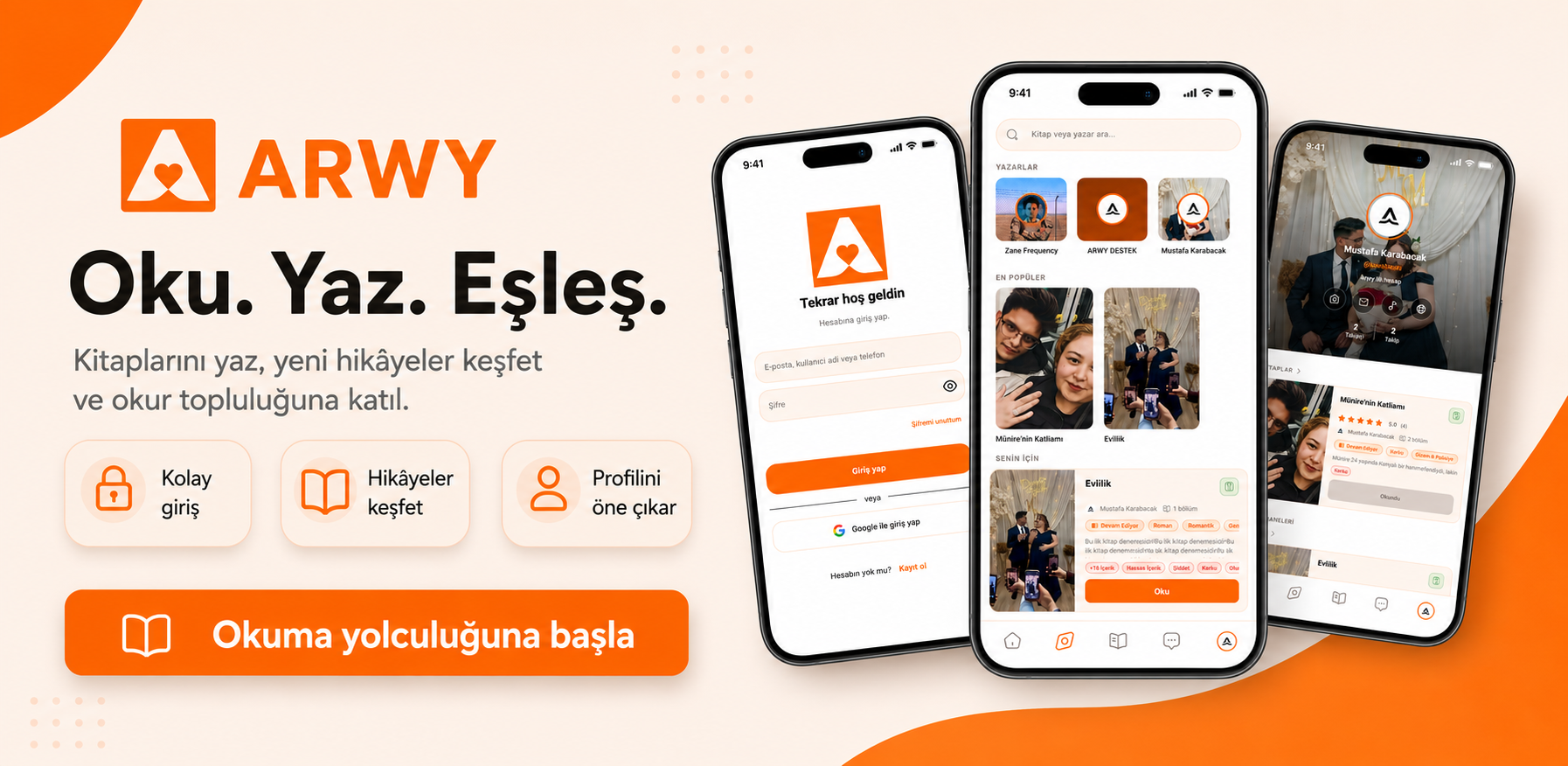 Arwy — Read. Write. Match.